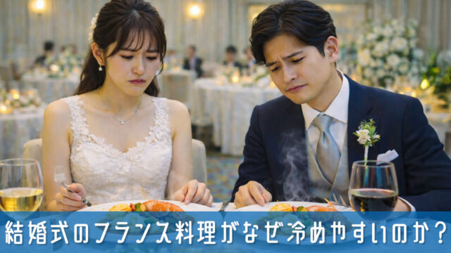 結婚式のフランス料理がなぜ冷めやすいのか？知っておきたい納得の理由