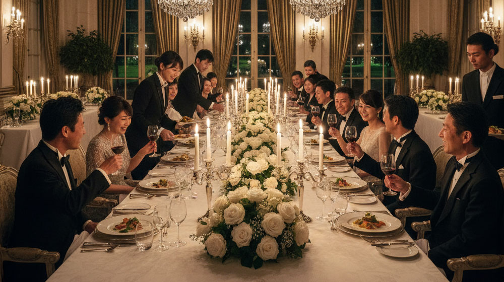 歴史あるフランス料理は特別な席に選ばれてきた