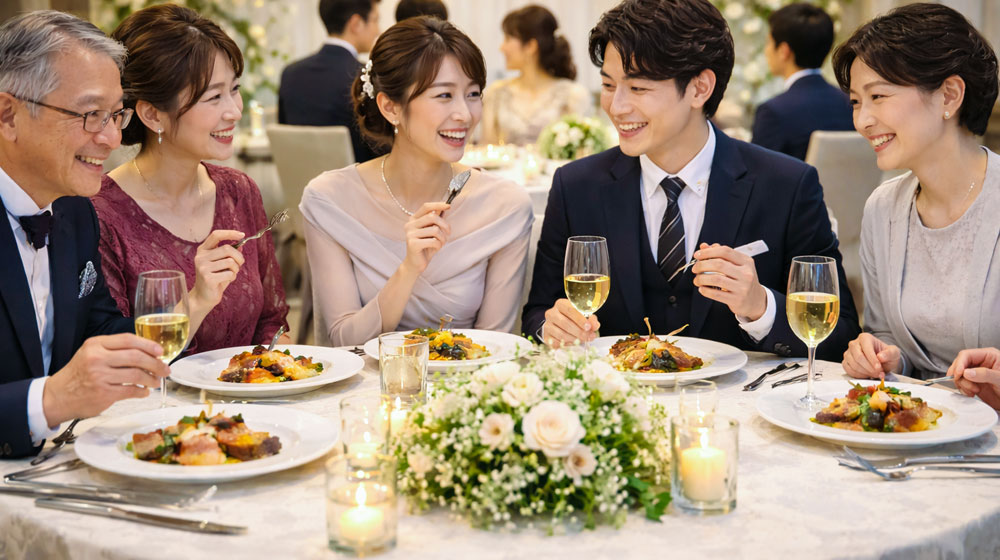 結婚式で料理の印象が強く残る理由