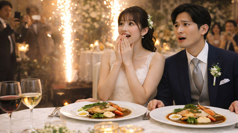 披露宴の演出が料理の温度に与える影響