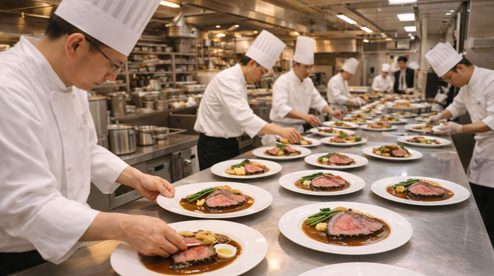 式場の建物の構造（調理場）の仕組み