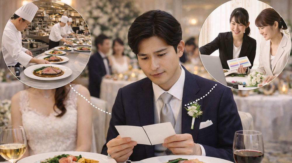 ゲストとして知っておきたい結婚式の裏側