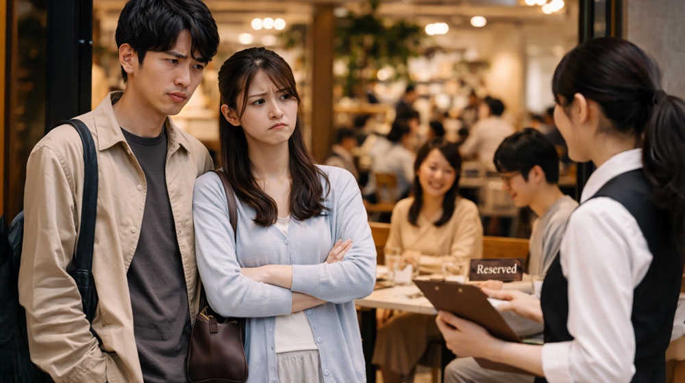 飲食店を予約無しで利用した客が感じる不公平感と不満