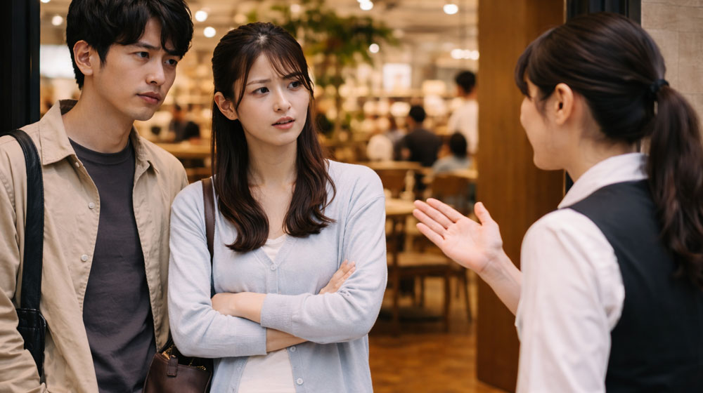 断り方が雑・一言で終わるケース