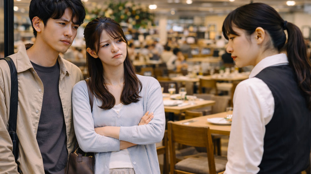 店員の態度が冷たいと感じたとき