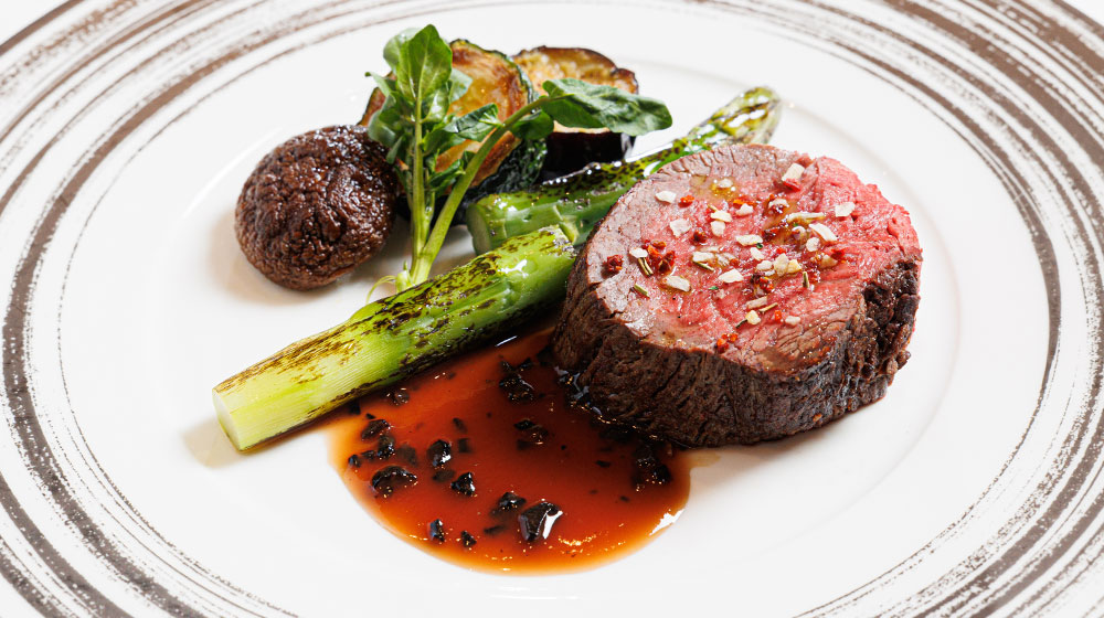 牛フィレ肉のロースト