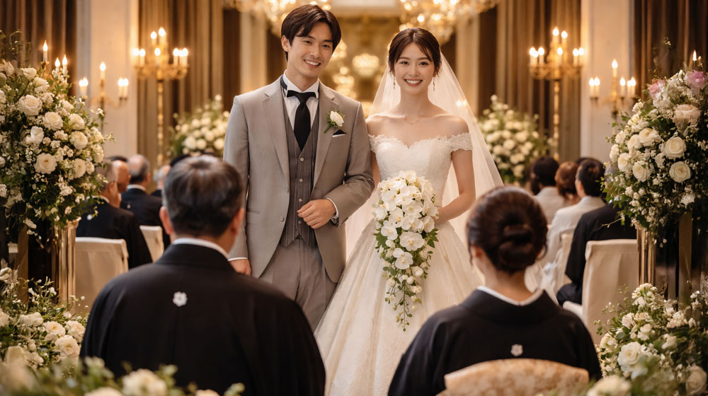 フォーマルで王道な結婚式を目指す場合