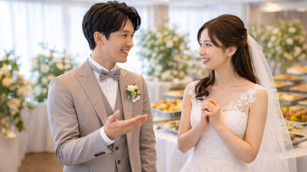 結婚式でビュッフェを成功させるための事前チェック
