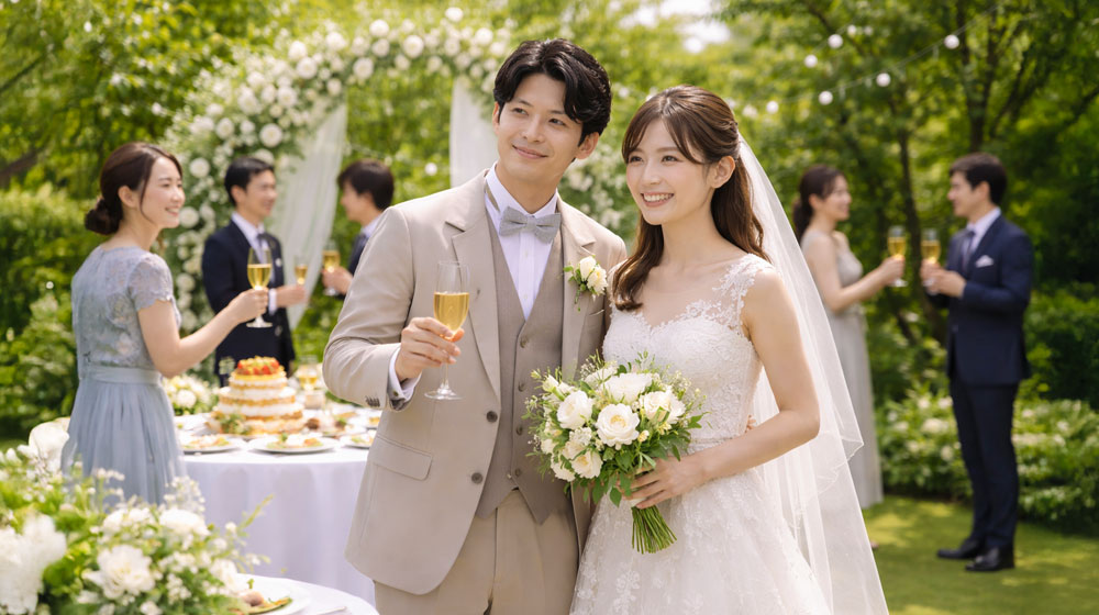 ガーデンウェディング・カジュアル会場の場合