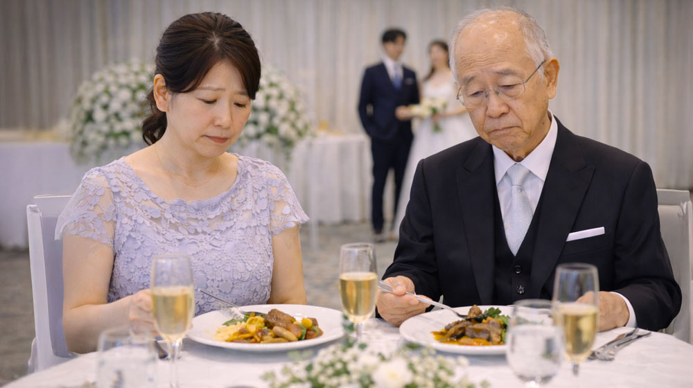 フォーマル感が弱く見えるケース