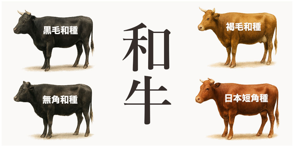 和牛（和種）は4種
