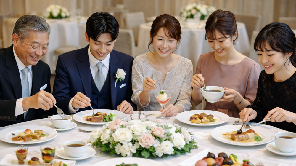 結婚式のフランス料理で気をつけるポイント