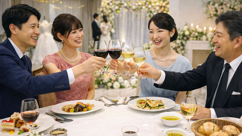 結婚式の試食会でチェックしたいゲスト目線のポイント