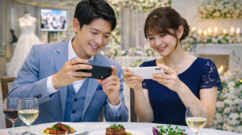 試食会の料理は頂く前に写真に残しておきましょう