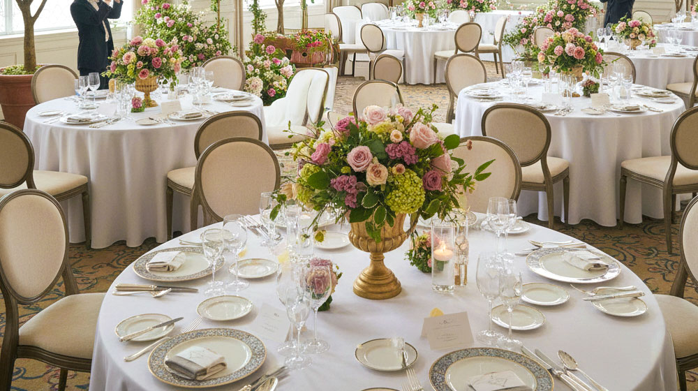 結婚式のテーマと料理の相性