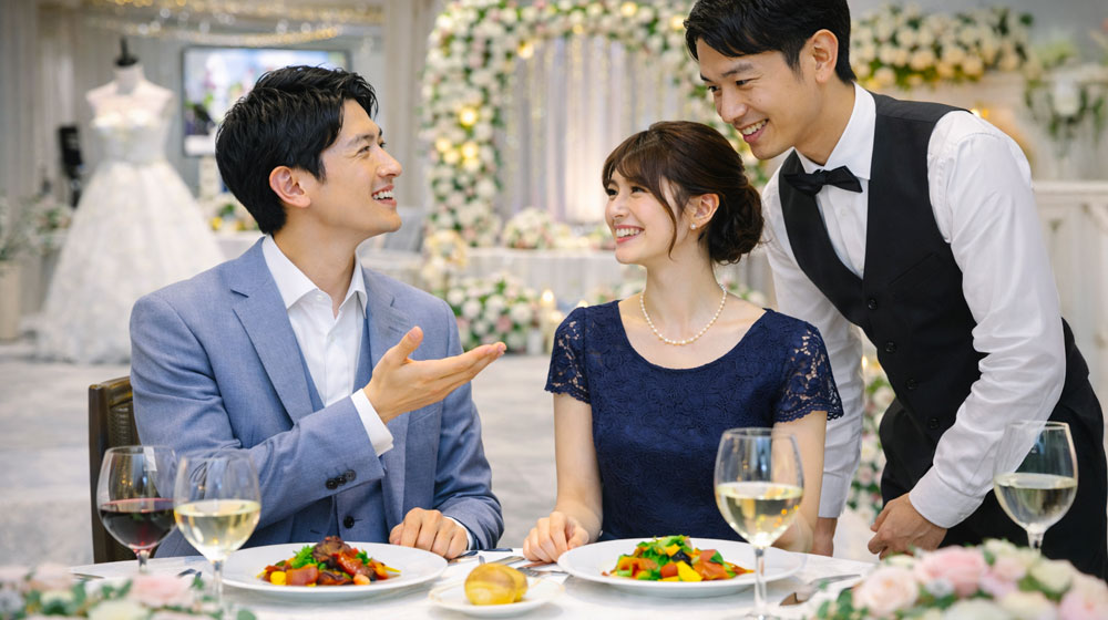 タッフに声をかけましょう