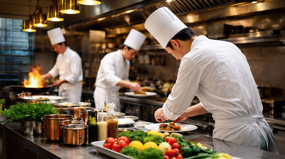 料理業界での仕事