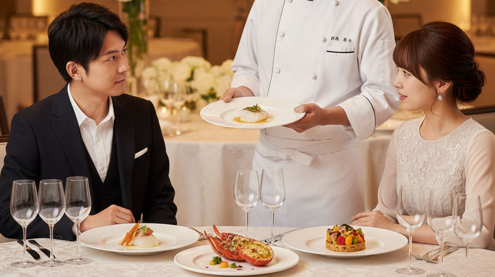 結婚式の魚料理を試食会で確認したいポイント