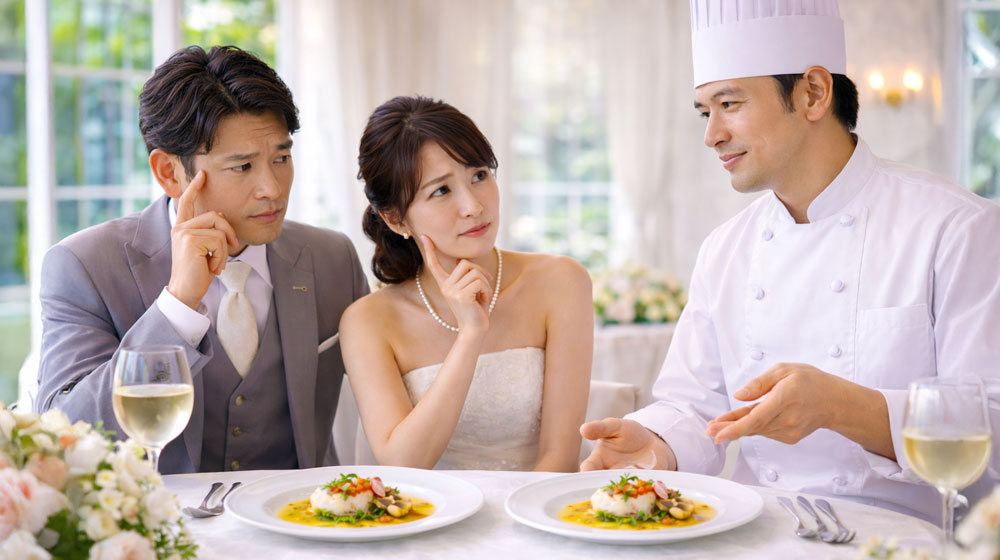 結婚式の魚料理と魚選びに関するよくある疑問