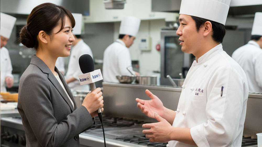 「どんな工夫をしたのか」「何にこだわったのか」を料理人に聞いて