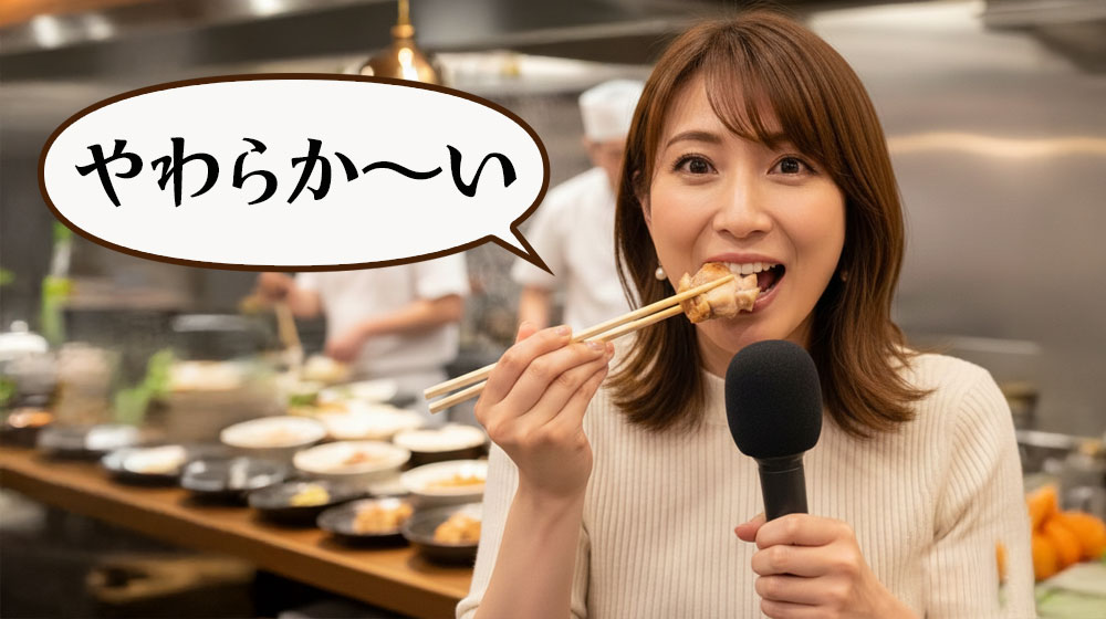食生活の変化「やわらかい＝おいしい」