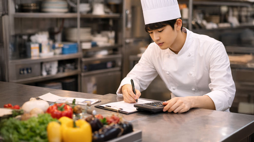 材料を仕入れるところから賄いを作ると学べること